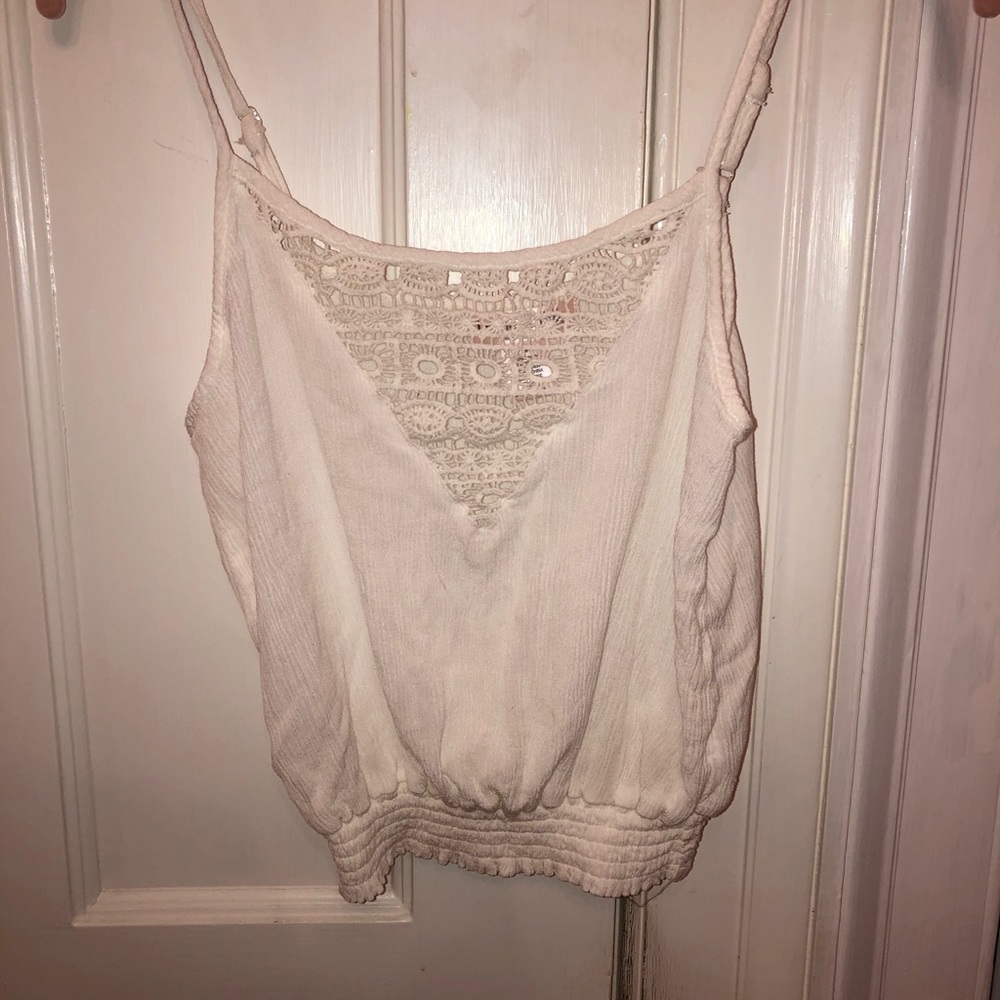 white cover up top